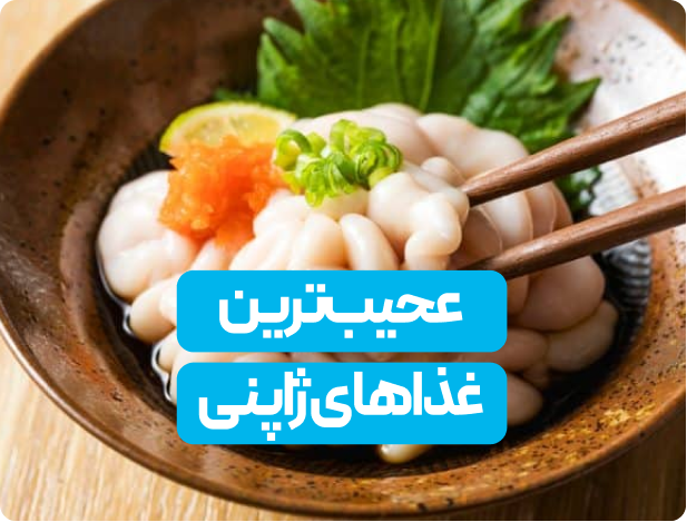 لیست عجیب‌ترین غذاهای ژاپنی